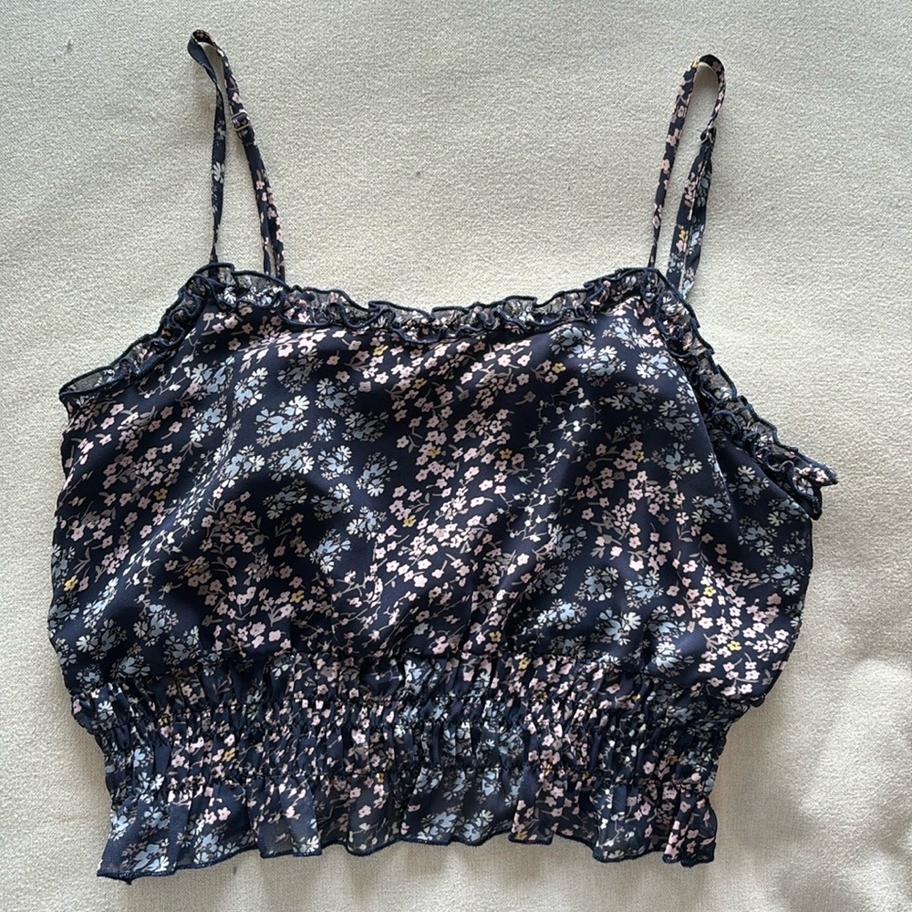 Floral tank top